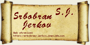 Srbobran Jerkov vizit kartica